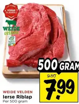 Vomar Voordeelmarkt WEIDE VELDEN lerse Riblap aanbieding