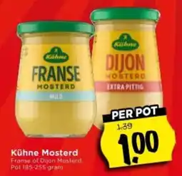 Vomar Voordeelmarkt Kühne Mosterd aanbieding