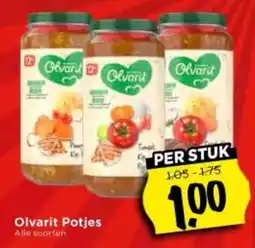 Vomar Voordeelmarkt Alle Olvarit Potjes aanbieding