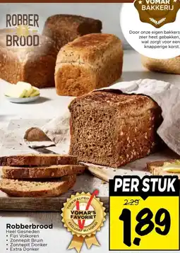 Vomar Voordeelmarkt Robberbrood aanbieding