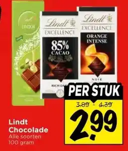 Vomar Voordeelmarkt Lindt Chocolade aanbieding