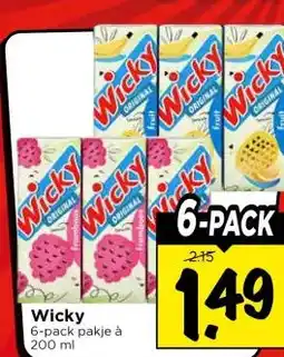 Vomar Voordeelmarkt Wicky aanbieding