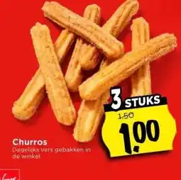 Vomar Voordeelmarkt Churros aanbieding