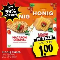 Vomar Voordeelmarkt Honig Pasta aanbieding