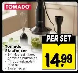 Vomar Voordeelmarkt Tomado Staafmixer aanbieding
