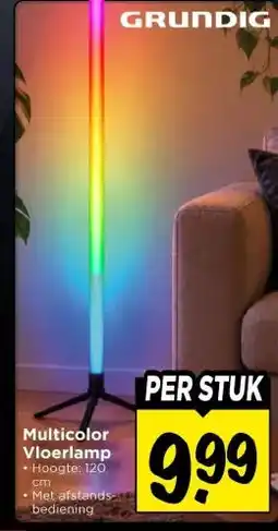 Vomar Voordeelmarkt Multicolor Vloerlamp aanbieding