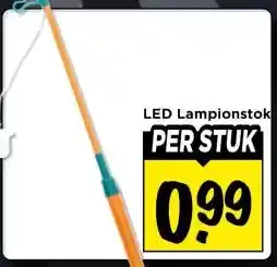 Vomar Voordeelmarkt LED Lampionstok aanbieding