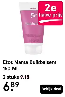 Etos Etos Mama Buikbalsem aanbieding
