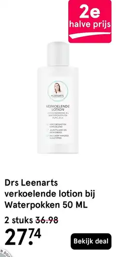 Etos Drs Leenarts verkoelende lotion bij Waterpokken aanbieding