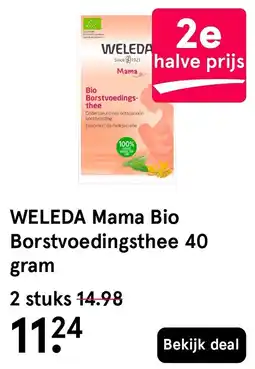 Etos weleda mama bio borstvoedingsthee aanbieding