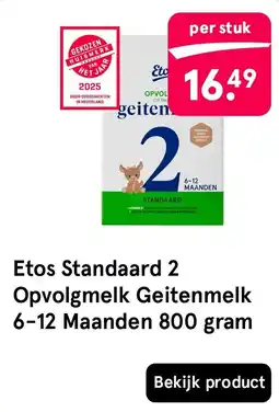Etos Etos Standaard 2 aanbieding