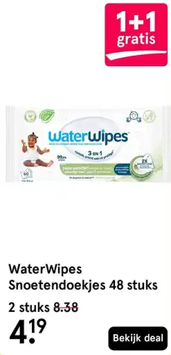 Etos WaterWipes Snoetendoekjes aanbieding