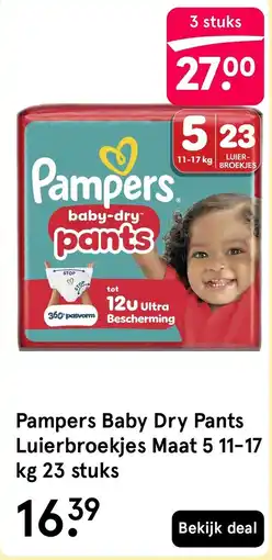 Etos Pampers Baby Dry Pants aanbieding
