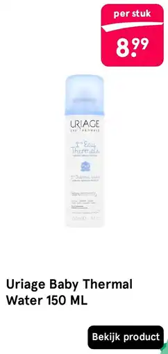 Etos Uriage Baby Thermal Water aanbieding