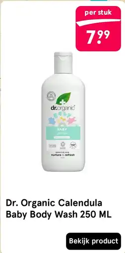 Etos Dr. Organic Calendula Baby Body Wash aanbieding
