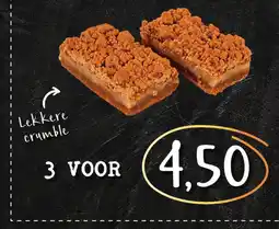 Bakkerij 't Stoepje Plaatcake Gevuld speculaas aanbieding