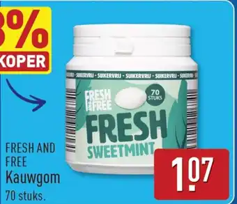 Fresh and free Kauwgom