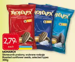 Food Plus monarch roasted sunflower seeds, selected types aanbieding