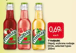 Food Plus TYMBARK Drink, selected types aanbieding