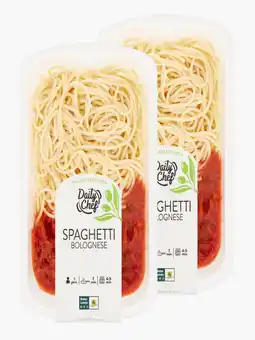 Flink Daily Chef Spaghetti bolognese 450g 2x aanbieding