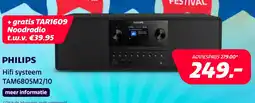 Electroworld Philips Hifi systeem TAM6805M2/10 aanbieding