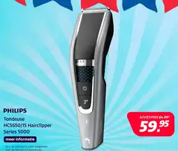 Electroworld Philips Tondeuse HC5650/15 Hairclipper Series 5000 aanbieding