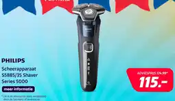 Electroworld Philips Scheerapparaat S5885/35 Shaver Series 5000 aanbieding
