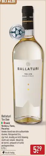 ALDI Ballaturi Tre Uve aanbieding