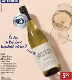 ALDI Saam Chenin Blanc aanbieding