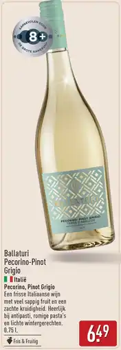 ALDI Ballaturi Pecorino-Pinot Grigio aanbieding