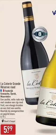 ALDI La Coterie Grande Réserve rood aanbieding