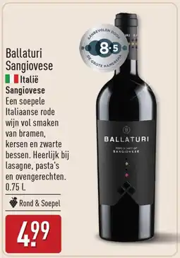 ALDI Ballaturi Sangiovese aanbieding