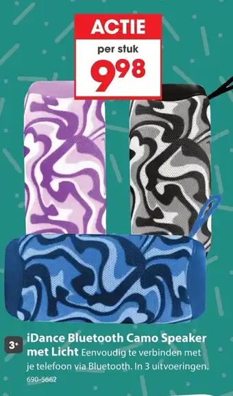 IDance Bluetooth Camo Speaker