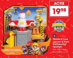 Top1Toys Rubble & Crew Lanceer & Draai Ruimteschip Speelset aanbieding