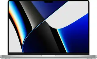 Coolblue Apple MacBook Pro 16" (2021) M1 Pro (10 core CPU/16 core GPU) 16GB/512GB Zilver aanbieding