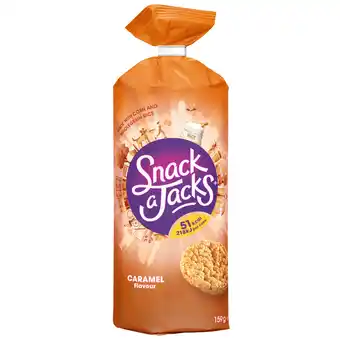 Albert Heijn Snack a Jacks Rijstwafels caramel aanbieding