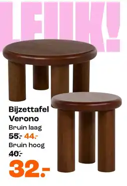 Kwantum Verono Bijzettafel aanbieding