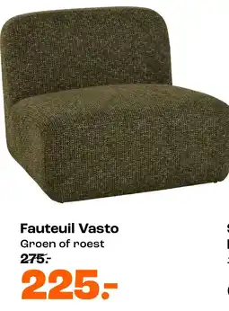 Kwantum Fauteuil Vasto aanbieding