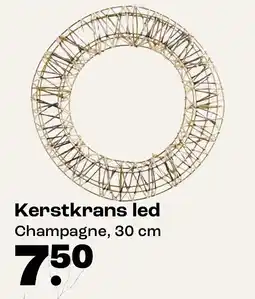 Kwantum Kerstkrans led aanbieding