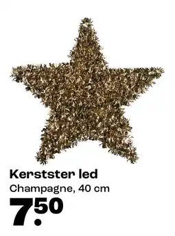 Kwantum Kerstster led aanbieding