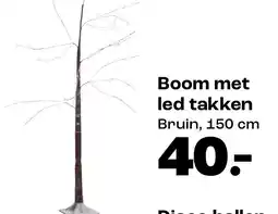 Kwantum Boom met led takken aanbieding