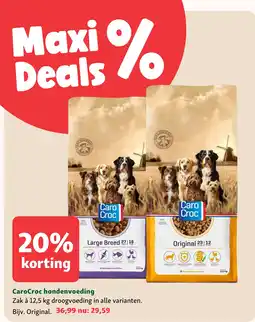 Maxi Zoo CaroCroc Hondenvoeding aanbieding