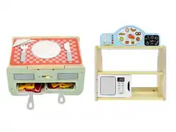 Lidl LUPILU Houten speelgoed tafelgrill of bakkerij, met accessoires aanbieding
