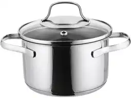 Lidl SILVERCREST RVS kookpan, Ø16 cm, met glazen deksel aanbieding