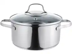 Lidl SILVERCREST RVS kookpan, Ø20 cm, met glazen deksel aanbieding