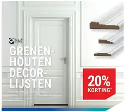 Pontmeyer Grenenhouten Decorlijsten aanbieding