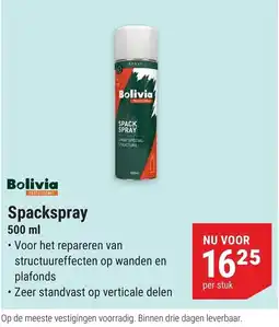 Pontmeyer Bolivia Spackspray aanbieding
