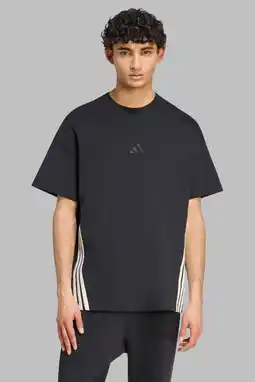 Wehkamp adidas Sportswear regular fit T-shirt met logo - zwart aanbieding