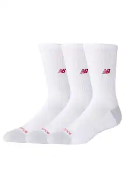 Wehkamp New Balance sokken met logo - wit (set van 3) aanbieding