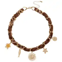 Wehkamp Life of Bulu ketting Coco bruin aanbieding